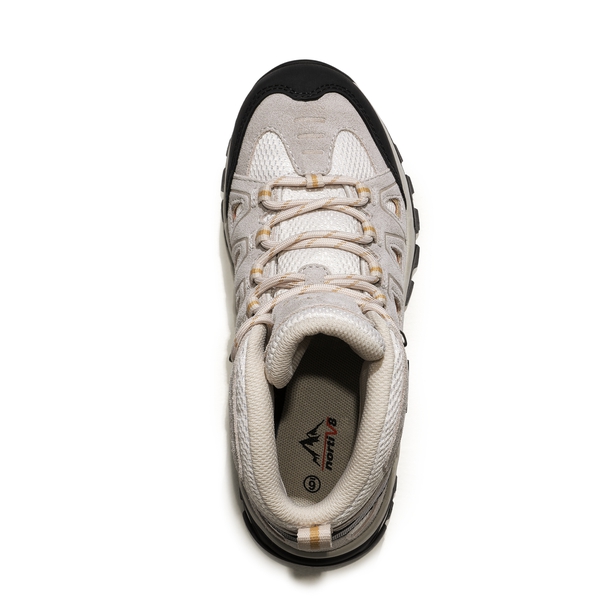 Women's Suede Waterproof Hiking Boots 【Wide Fit】 - TAUPE - 3